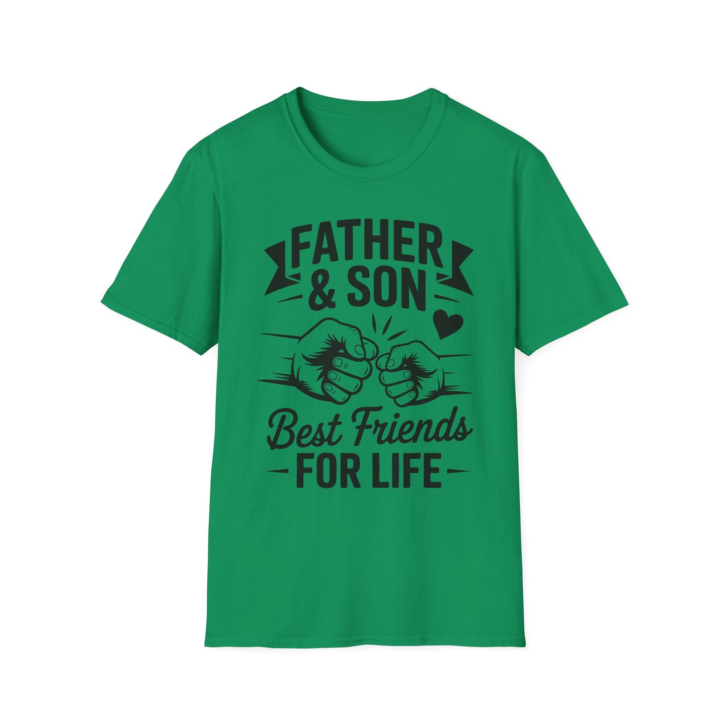 Father and Son Best Friends Unisex T-Shirt, Family Bonding Tee