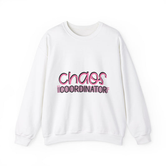 Chaos Coordinator Unisex Crewneck Sweatshirt | Fun & Comfy Gift