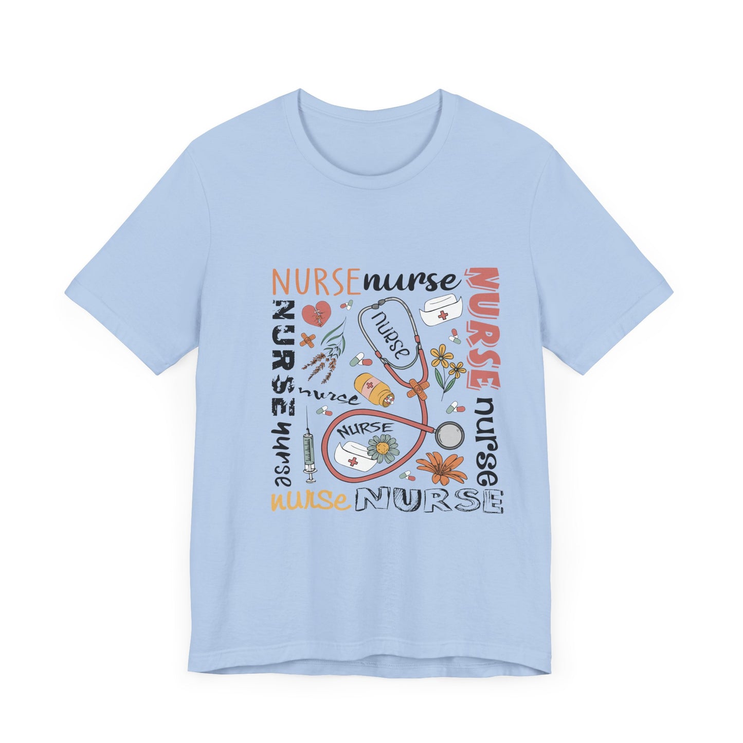 Nurse Appreciation Unisex Jersey Tee - Comfortable Short Sleeve Shirt for Healthcare Workers