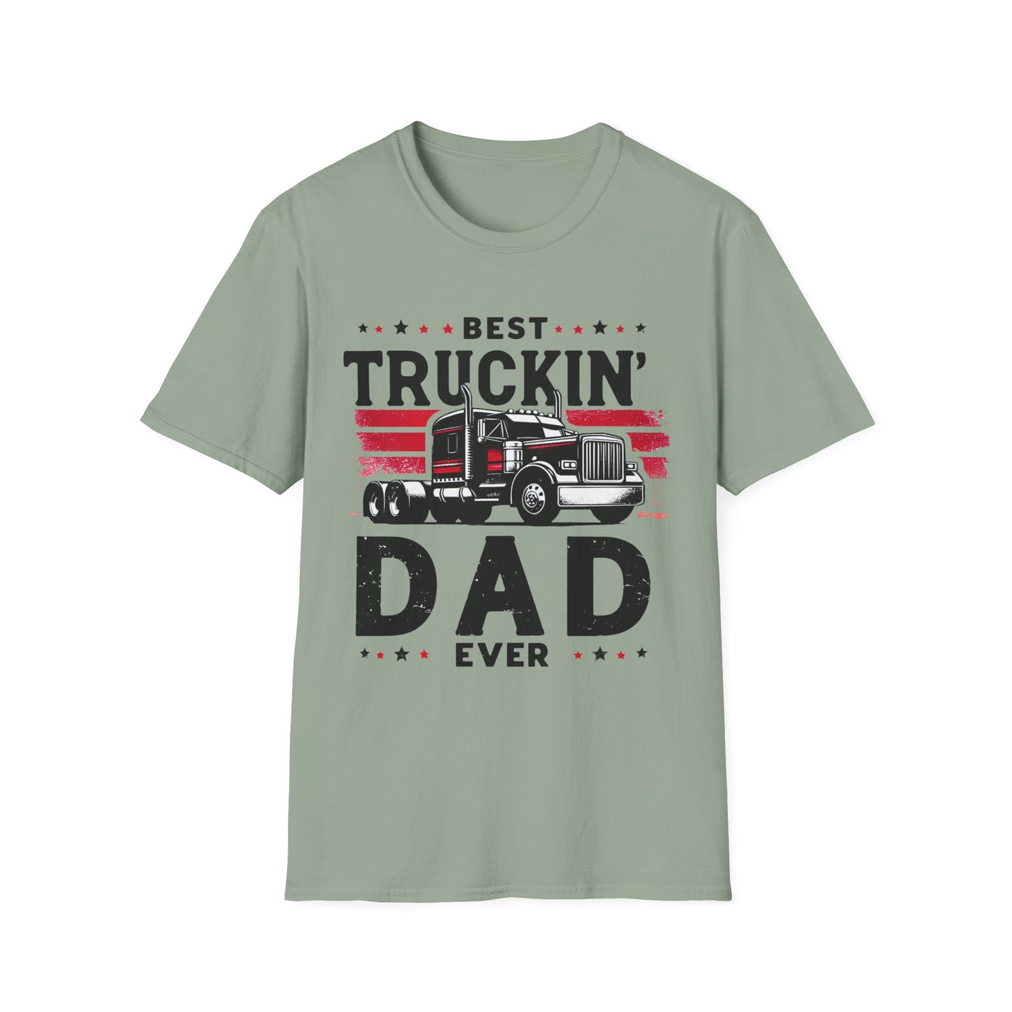 Best Truckin' Dad Ever T-Shirt | Perfect Gift For Father's Day