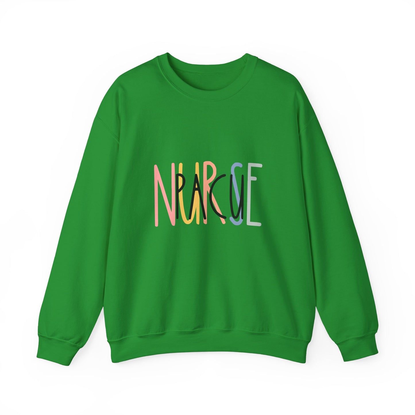 Unisex Crewneck Sweatshirt with 'NURSE' Design - Cozy Gift for Healthcare Heroes