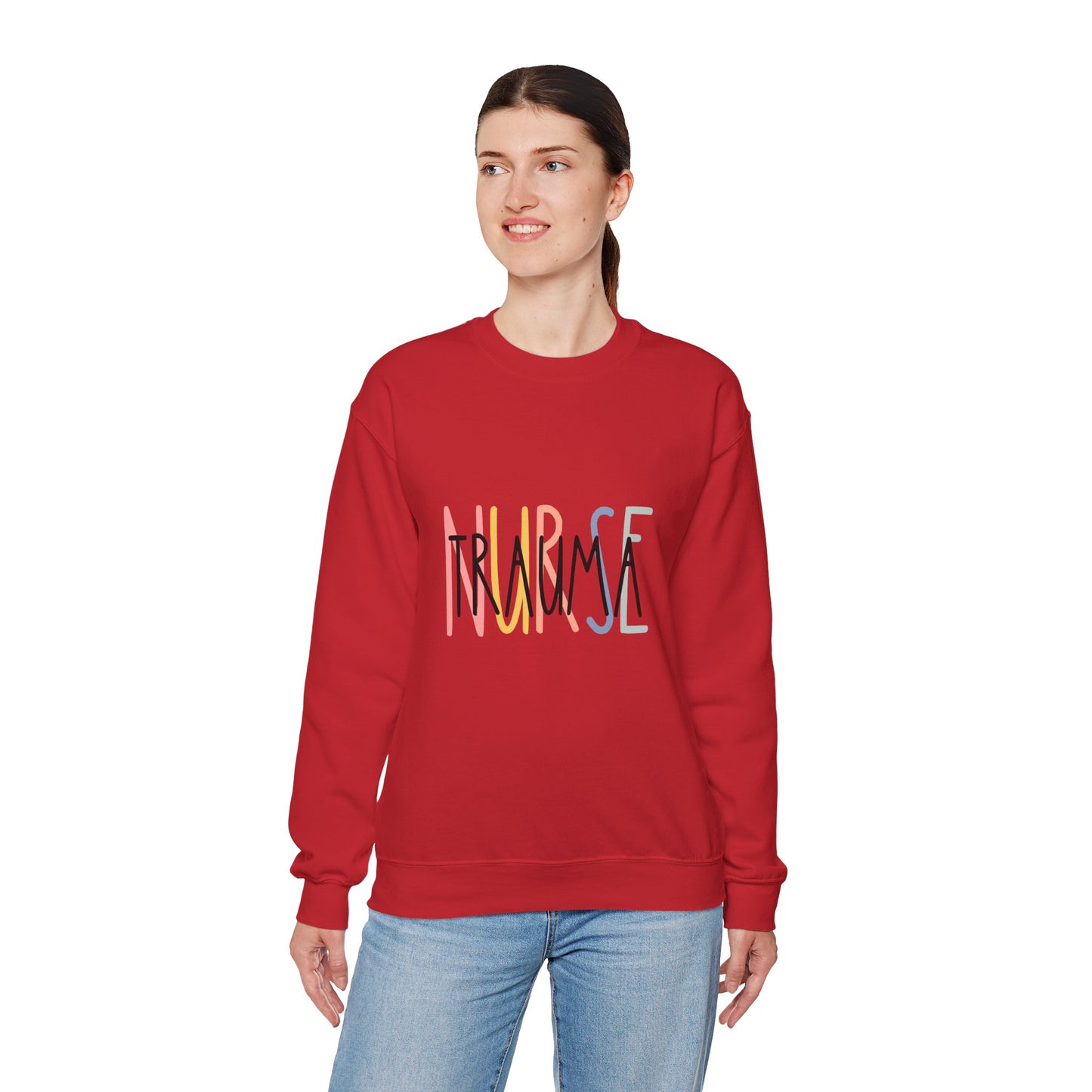 Nurse Trauma Unisex Heavy Blend™ Crewneck Sweatshirt